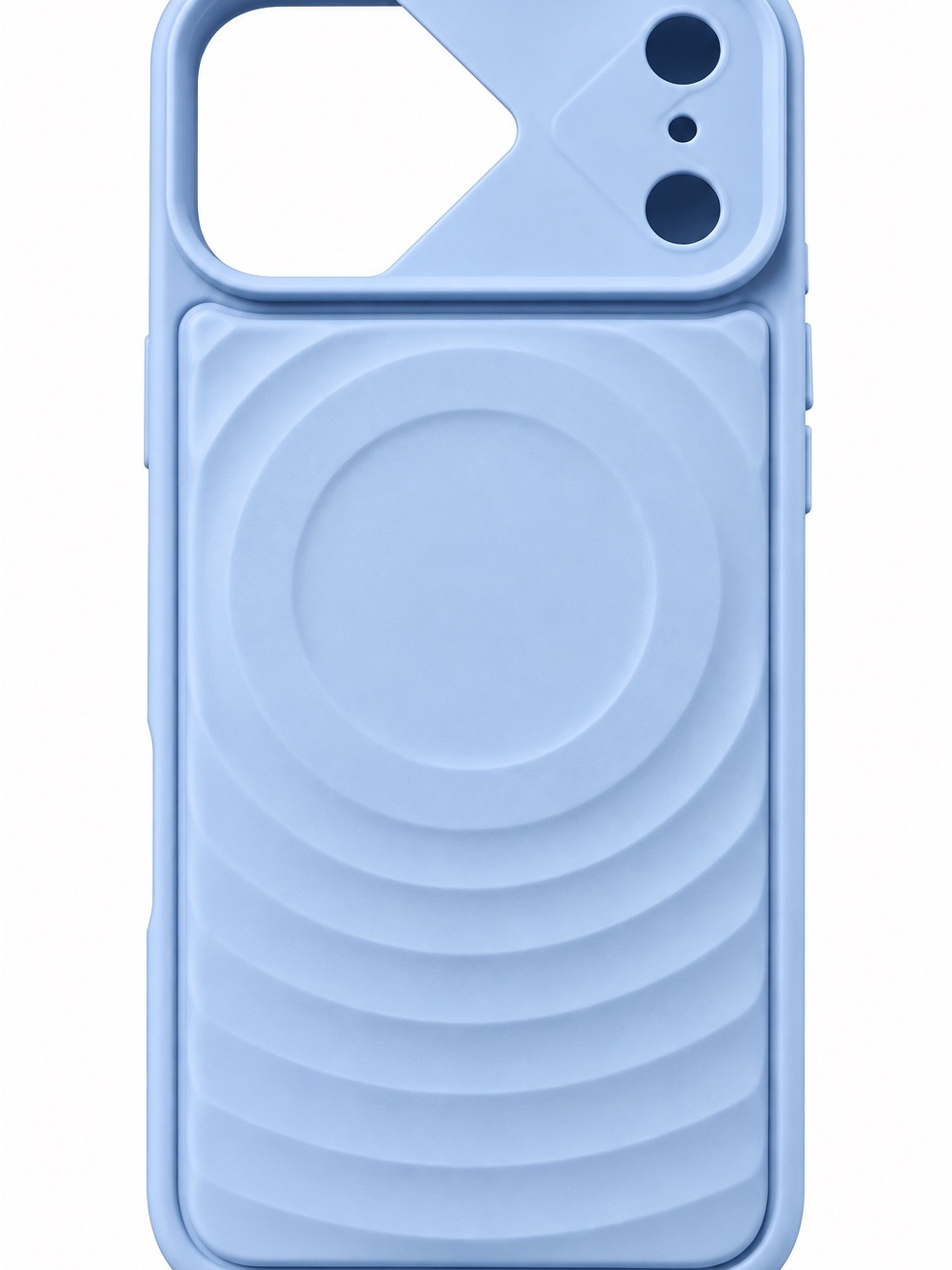 Light Blue Silicone Magnetic Case for Phone 17 Pro Max & 18 Pro Max